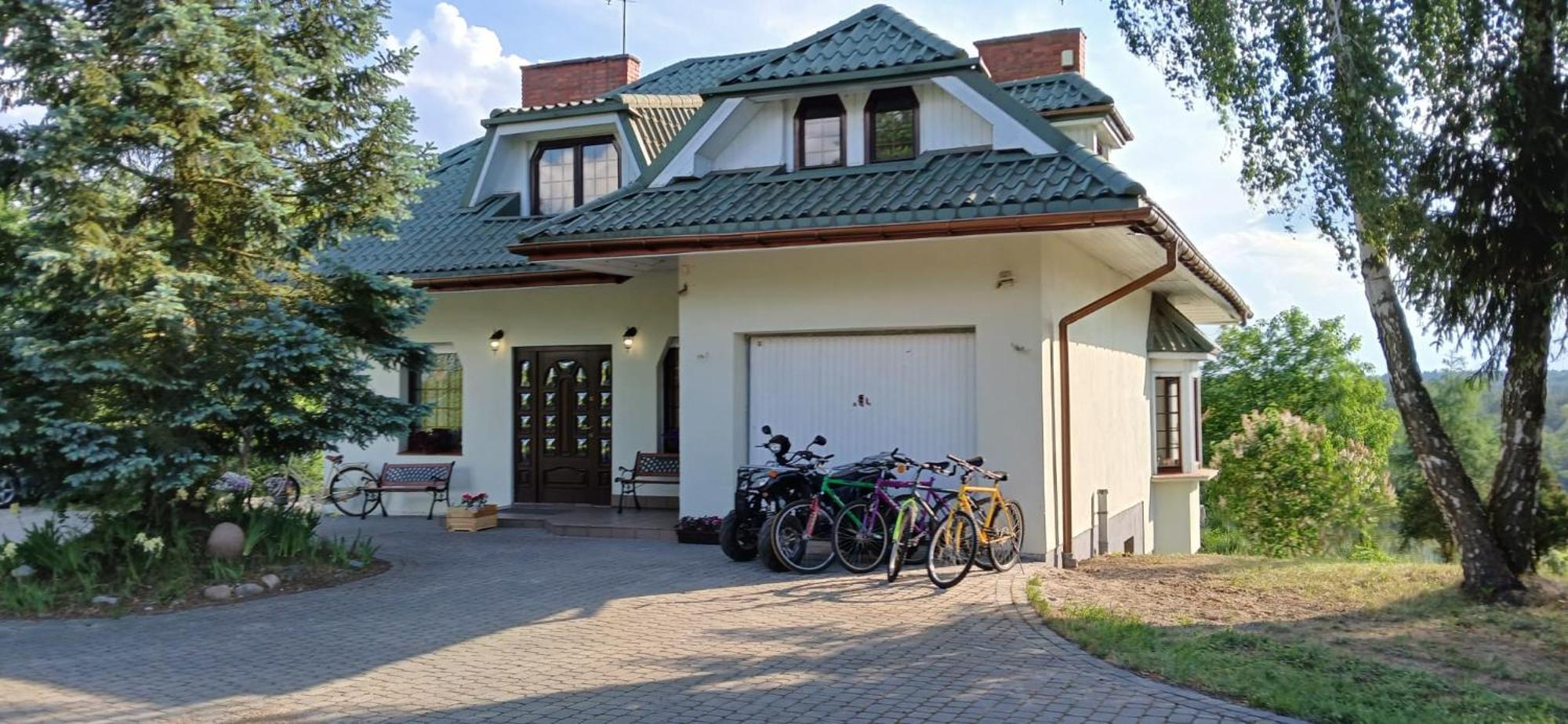 Dom Nad Jeziorem Zbiczno Siedlisko Grzmieca Bagian luar foto